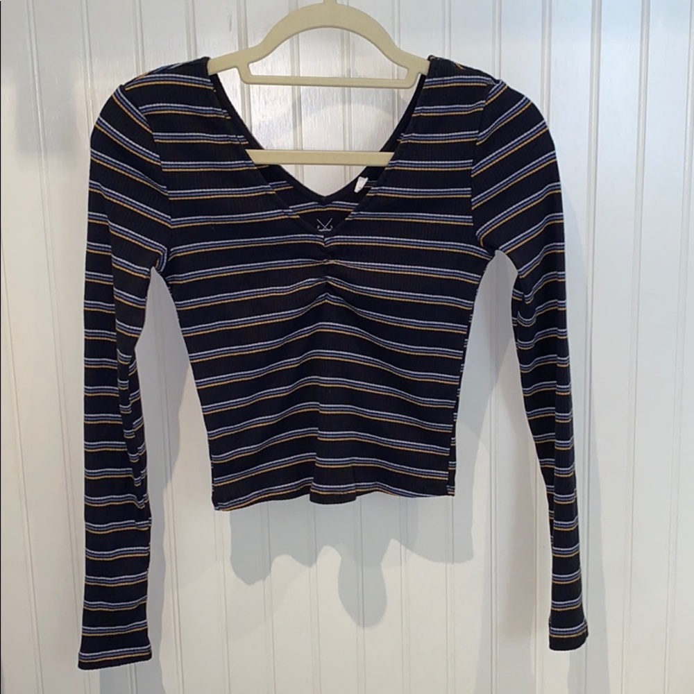 Ribbed long sleeve